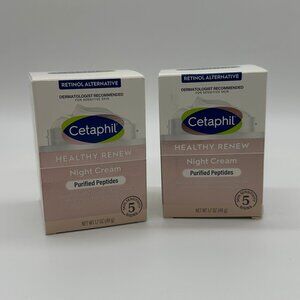 Cetaphil Healthy Renew Night Cream 1.7oz – 2 Pack, Brand New & Sealed